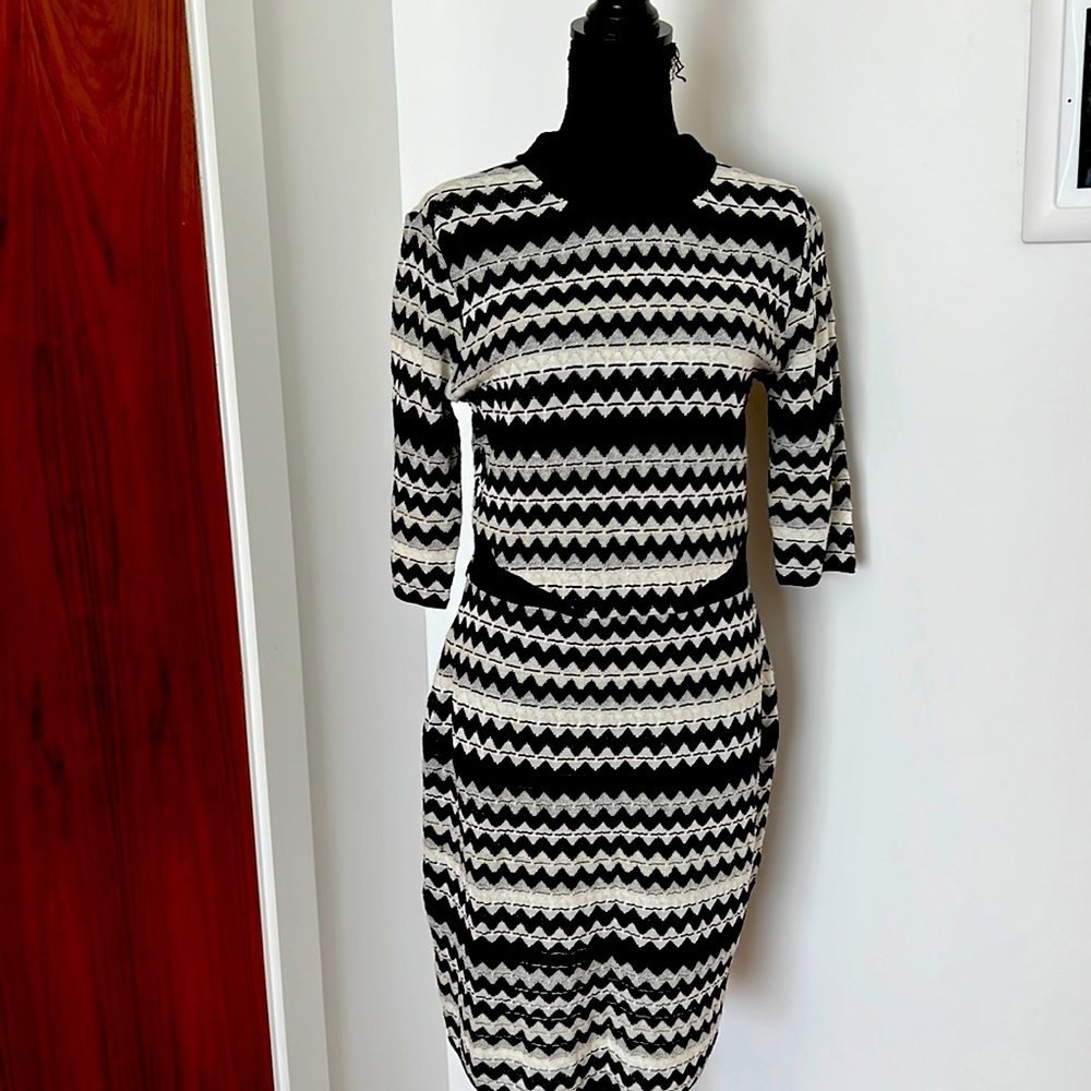 Wool dress , stretchy and soft